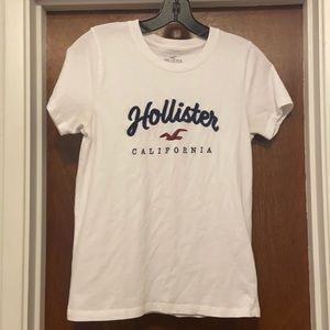 Hollister classic white t-shirt